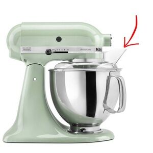 KitchenAid Pouring Shield - compatible with 4.5-5qt mixers